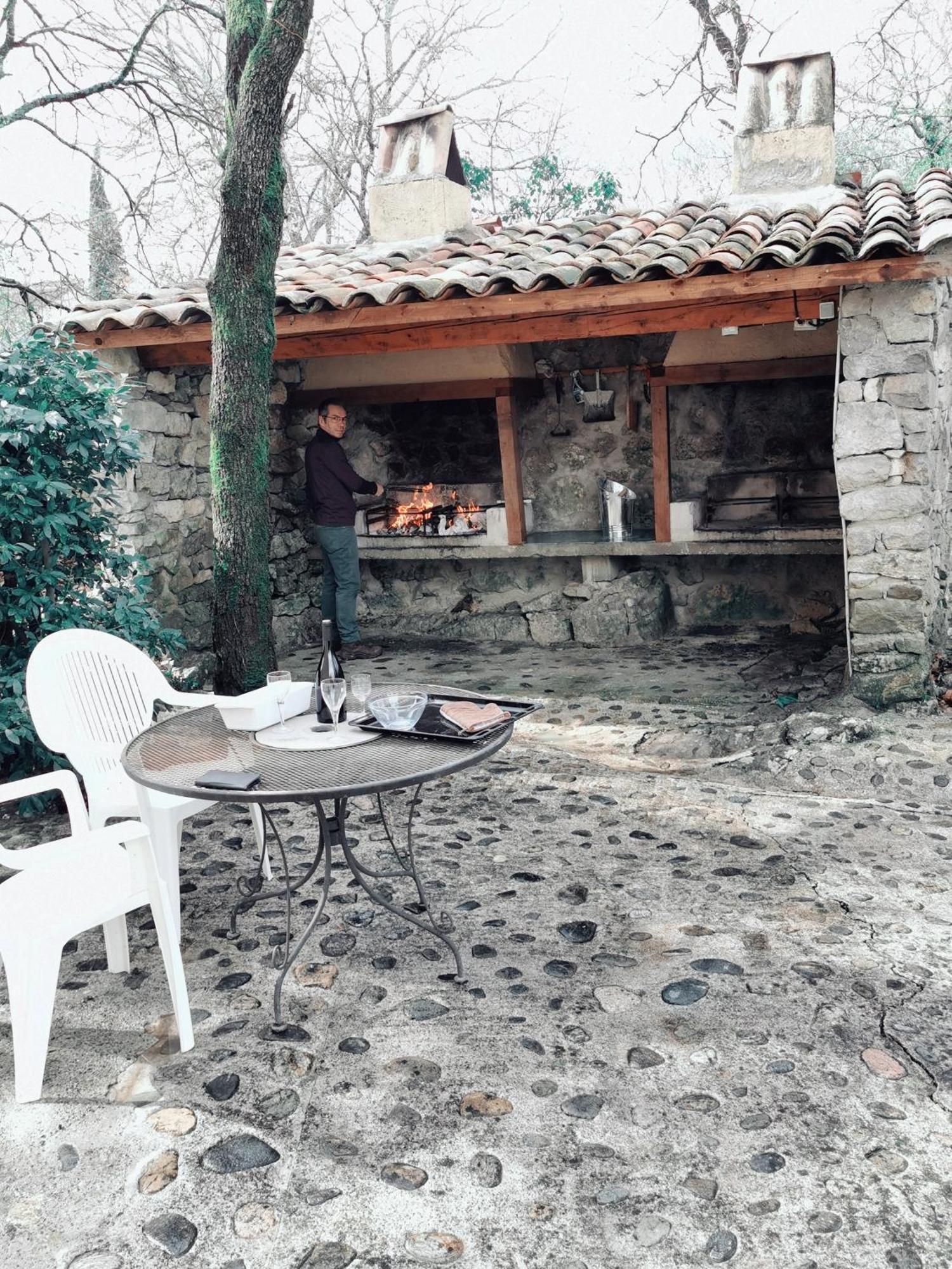 Gites La Bambouseraie Labeaume Exterior foto